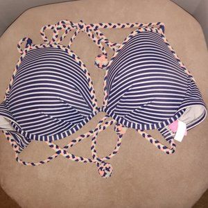 VICTORIA SECRET WOMEN'S TASSELS TIE SIZE 34 DD